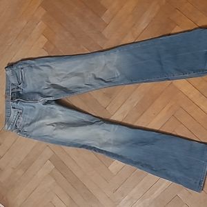 7 for All Mankind light wash bootcut denim jeans size 27